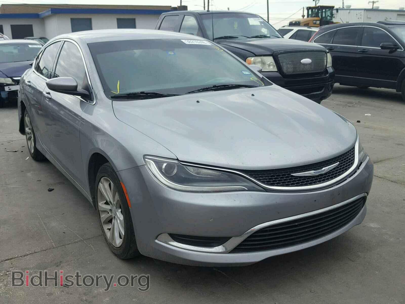 Фотография 1C3CCCAB4FN607234 - CHRYSLER 200 2015