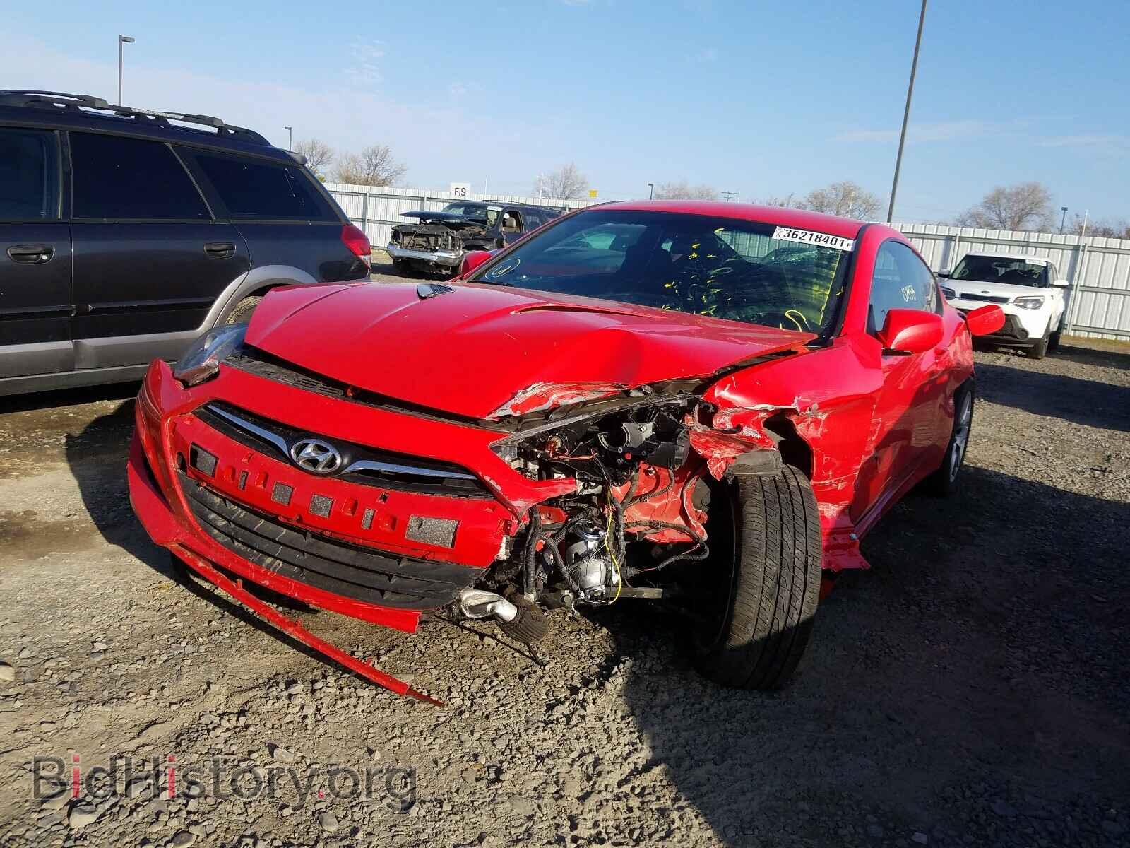 2013 HYUNDAI GENESIS - VIN: KMHHT6KD9DU112478 - Фото 2