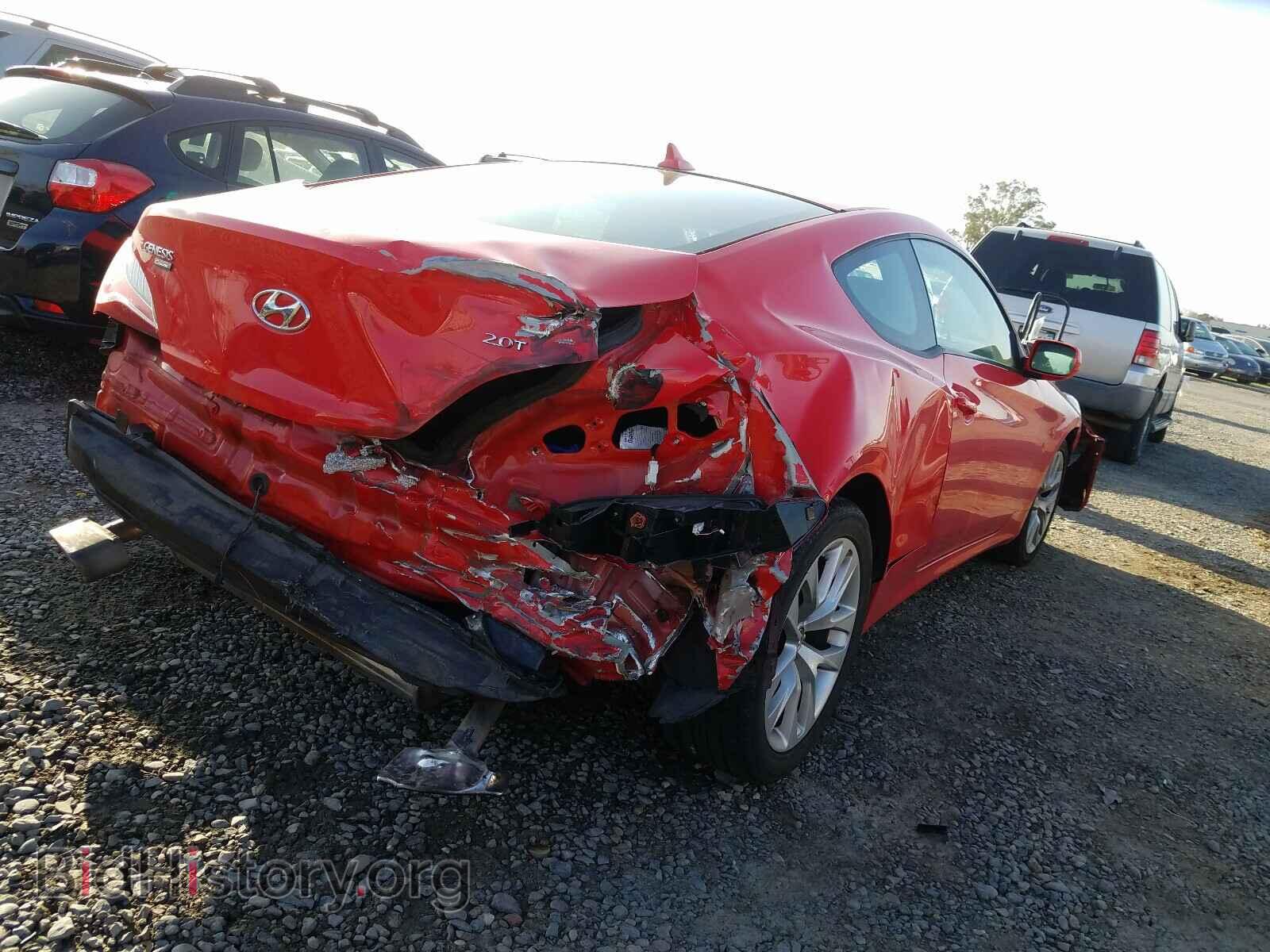 2013 HYUNDAI GENESIS - VIN: KMHHT6KD9DU112478 - Фото 4