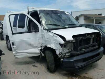 2010 Ford ECONOLINE, белый — VIN 1FTNE1EW7ADA07841, Copart