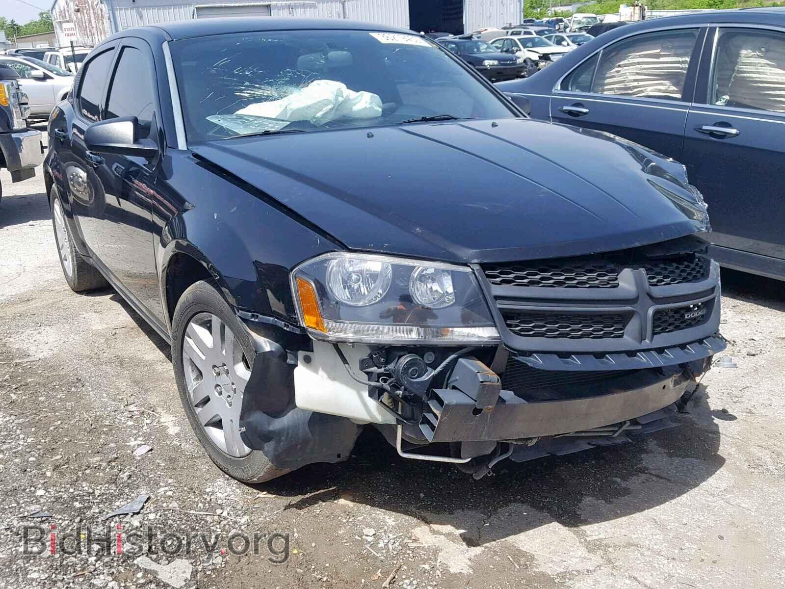Photo 1C3CDZAB2CN186917 - DODGE AVENGER 2012