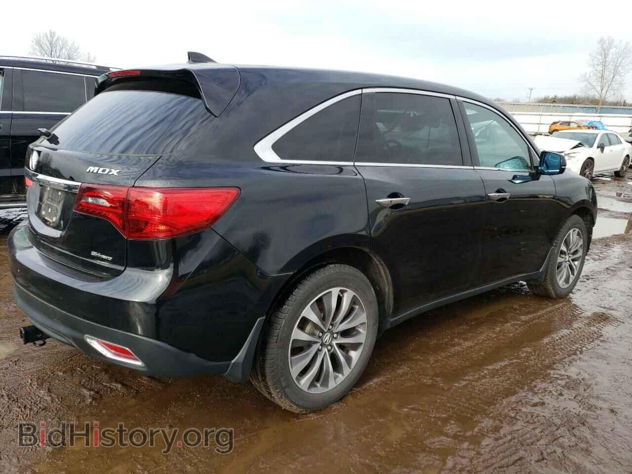2016 ACURA MDX - VIN: 5FRYD4H48GB031447 - Фото 3