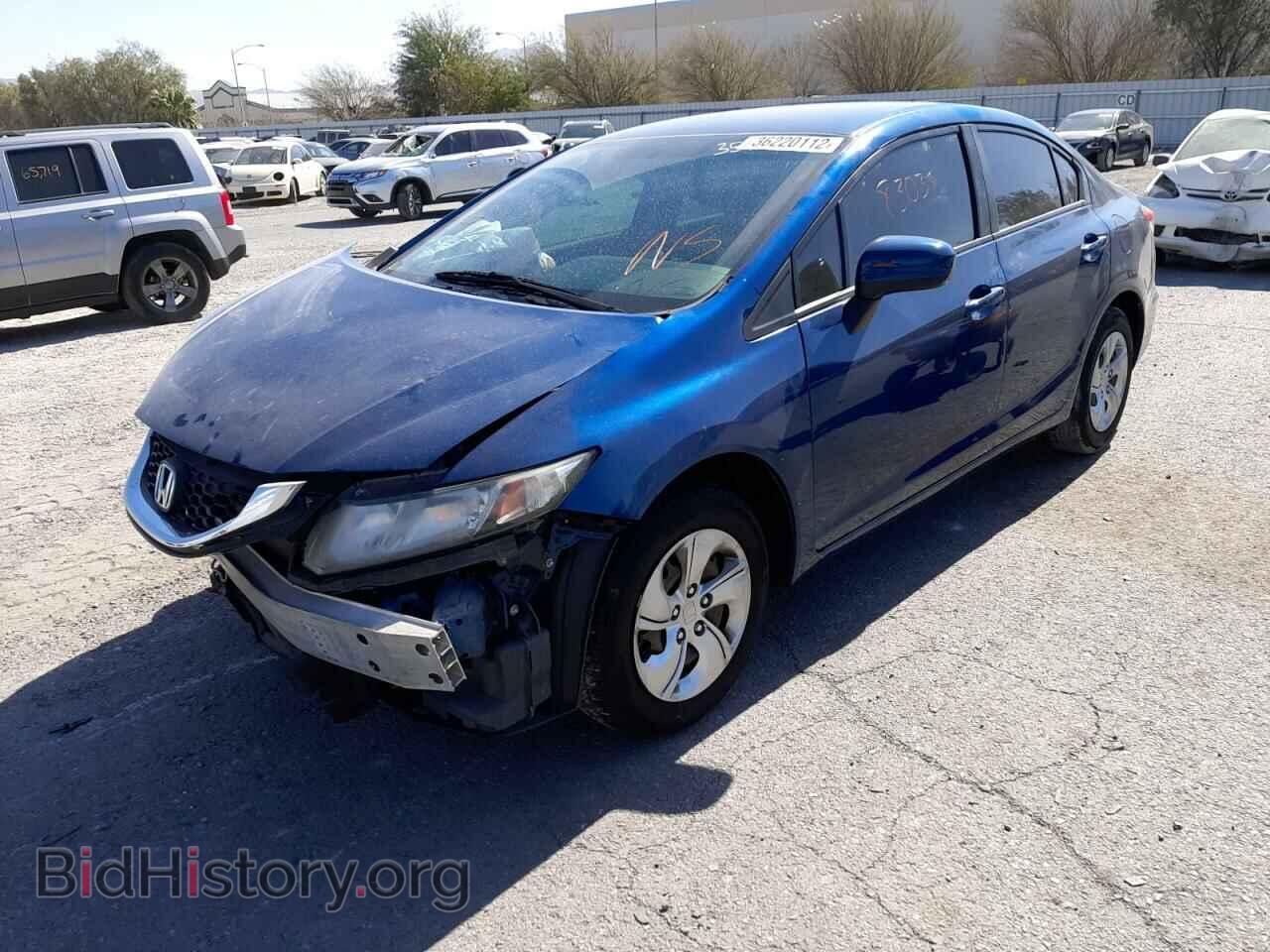 2015 HONDA CIVIC - VIN: 19XFB2F59FE059373 - Фото 2