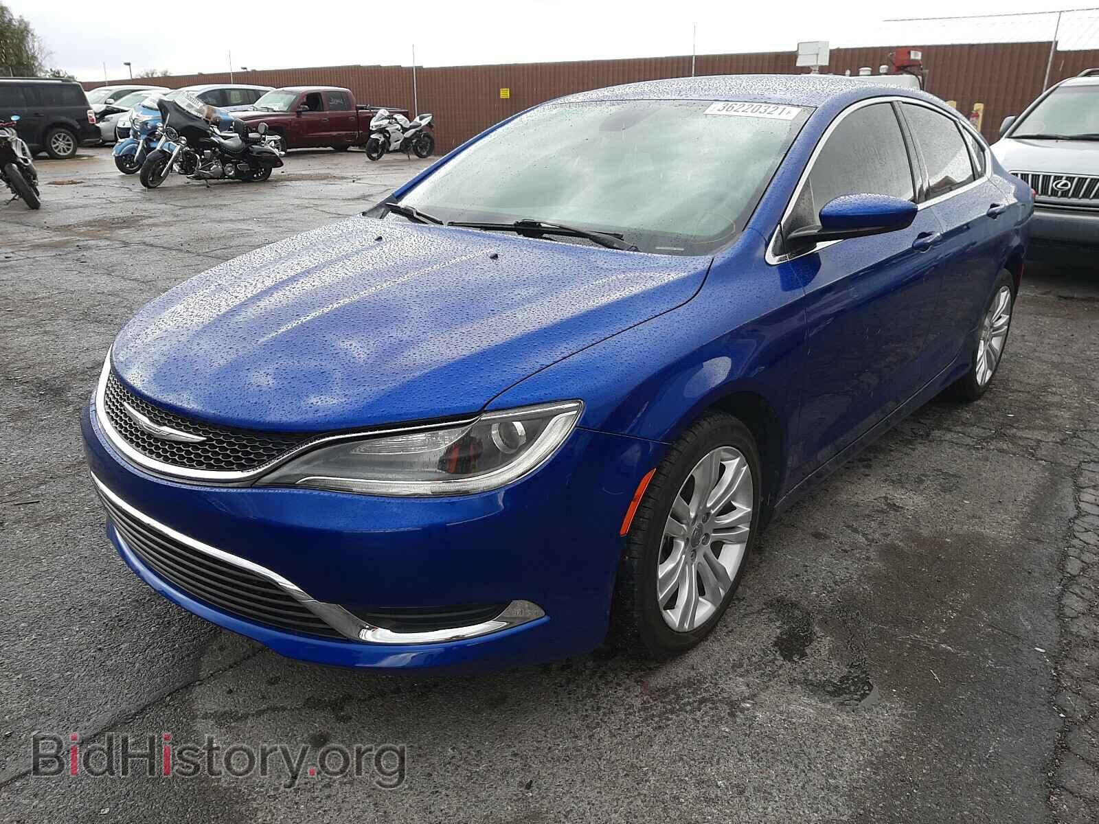 2015 CHRYSLER 200 - VIN: 1C3CCCAB9FN686576 - Фото 2