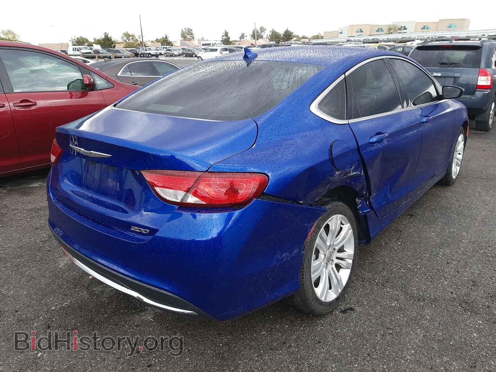 2015 CHRYSLER 200 - VIN: 1C3CCCAB9FN686576 - Фото 4