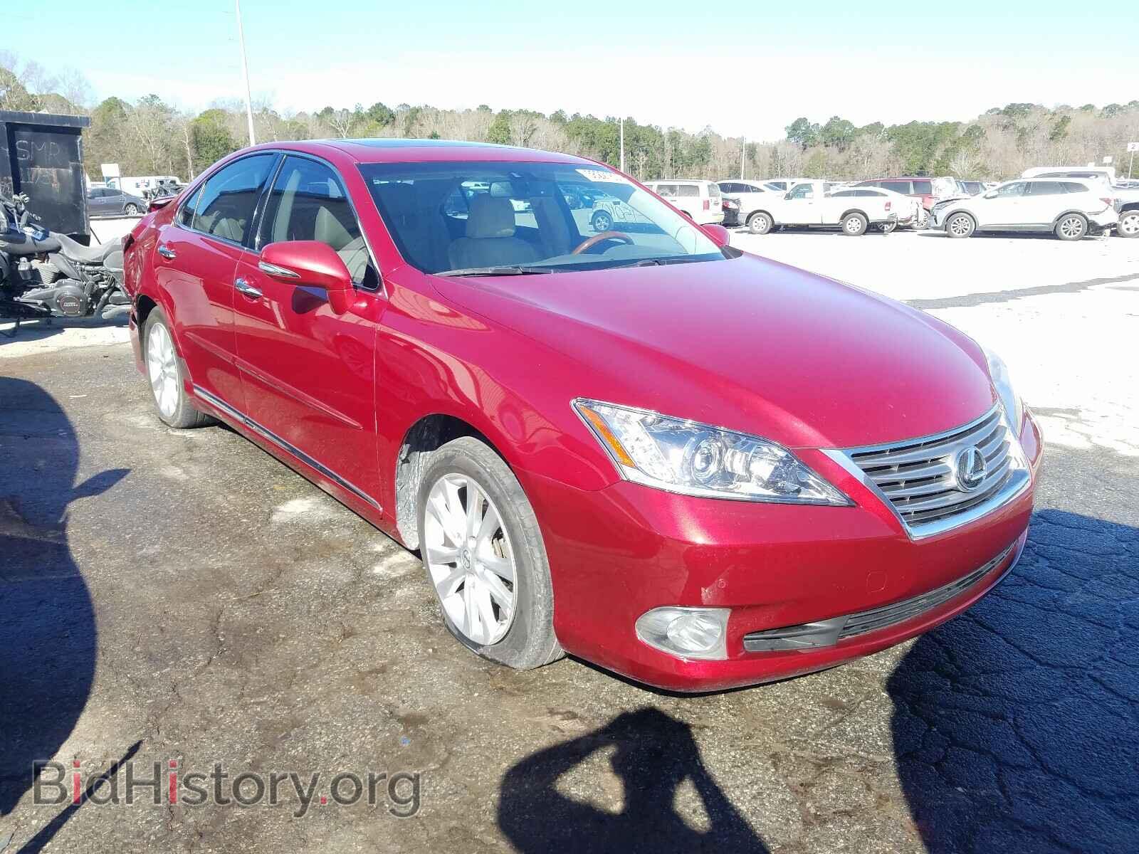 Photo JTHBK1EG7B2422576 - LEXUS ES350 2011