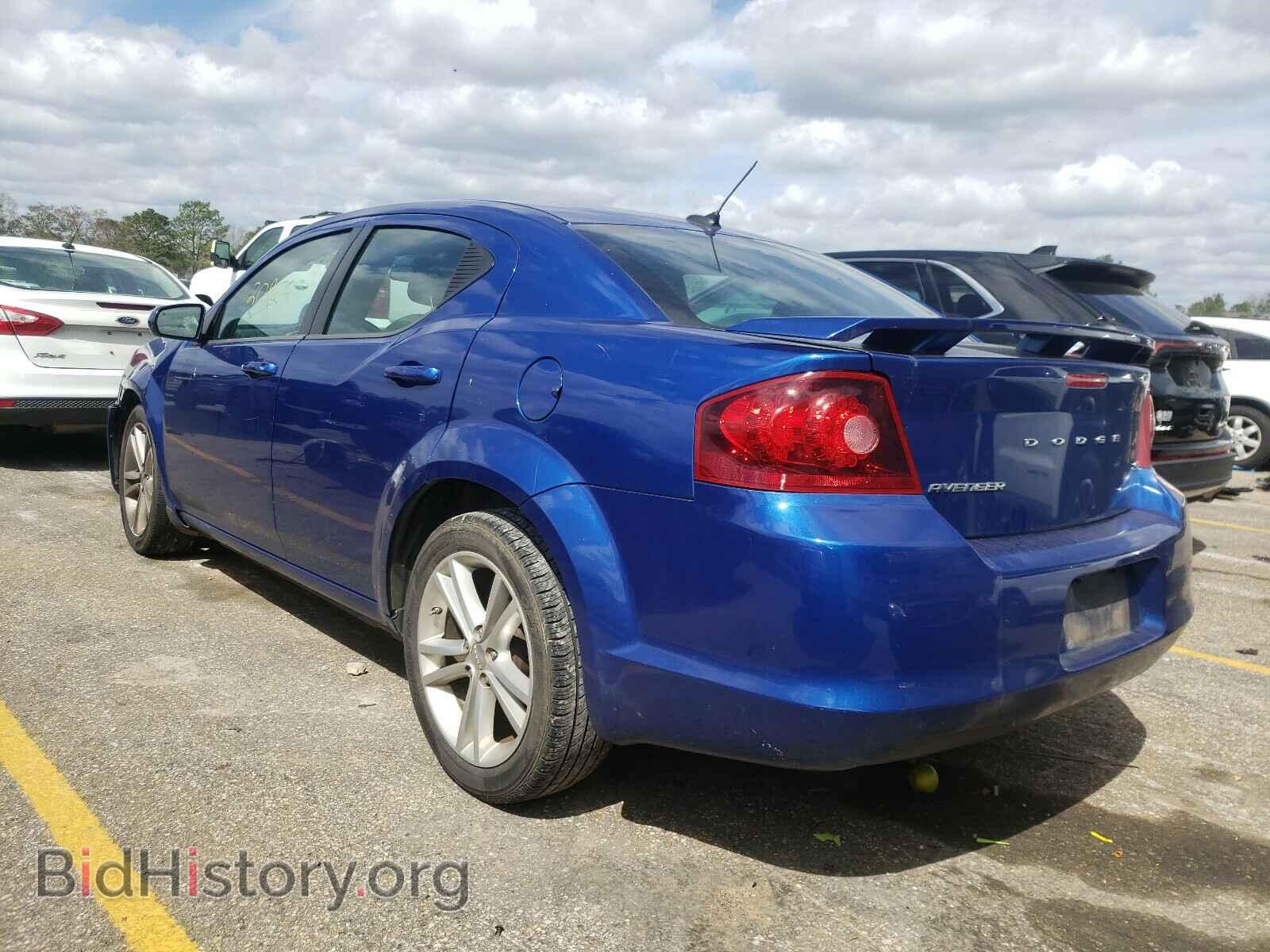 2013 DODGE AVENGER - VIN: 1C3CDZCB4DN619507 - Фото 3