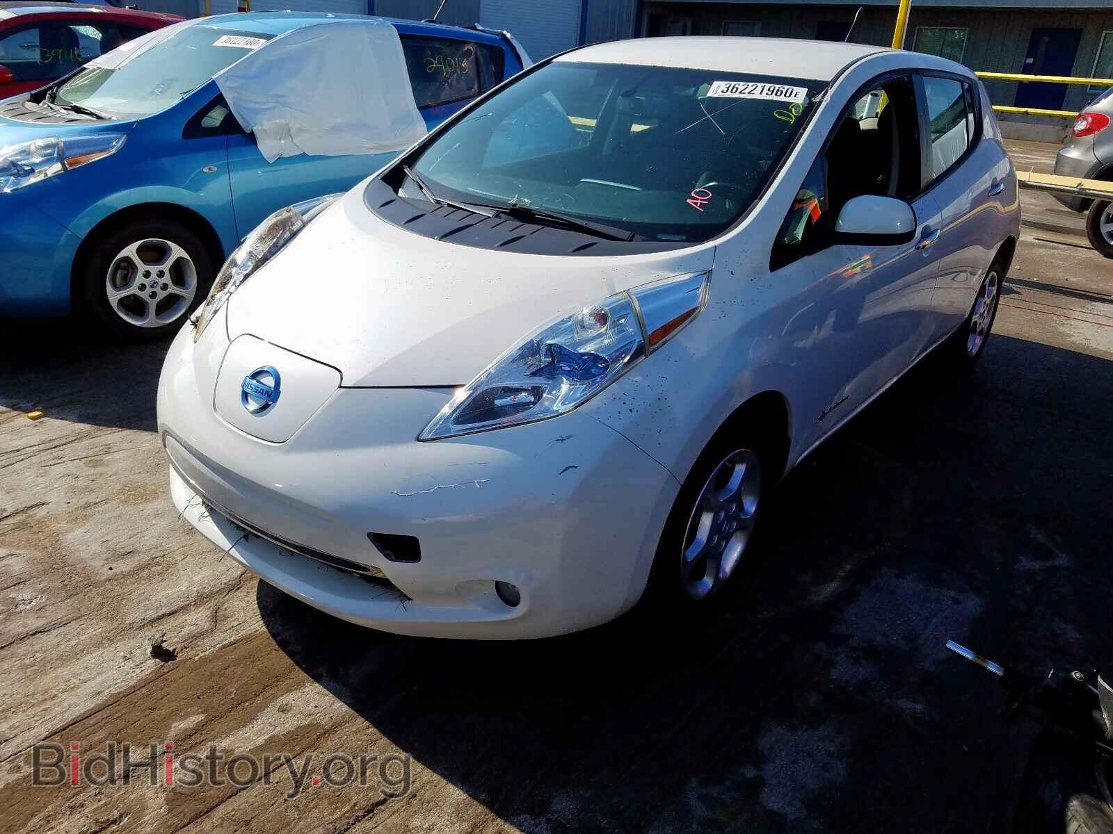 2013 NISSAN LEAF - VIN: 1N4AZ0CP5DC403002 - Фото 2