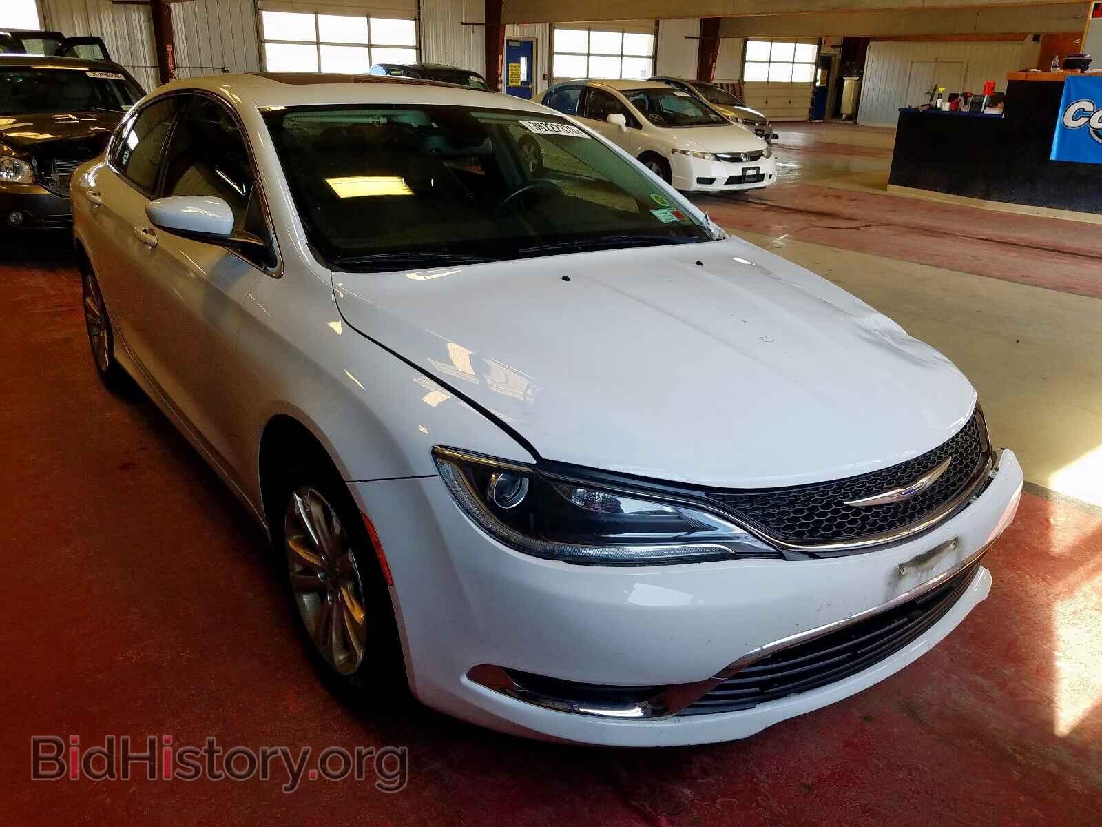 Фотография 1C3CCCAB7GN151277 - CHRYSLER 200 2016