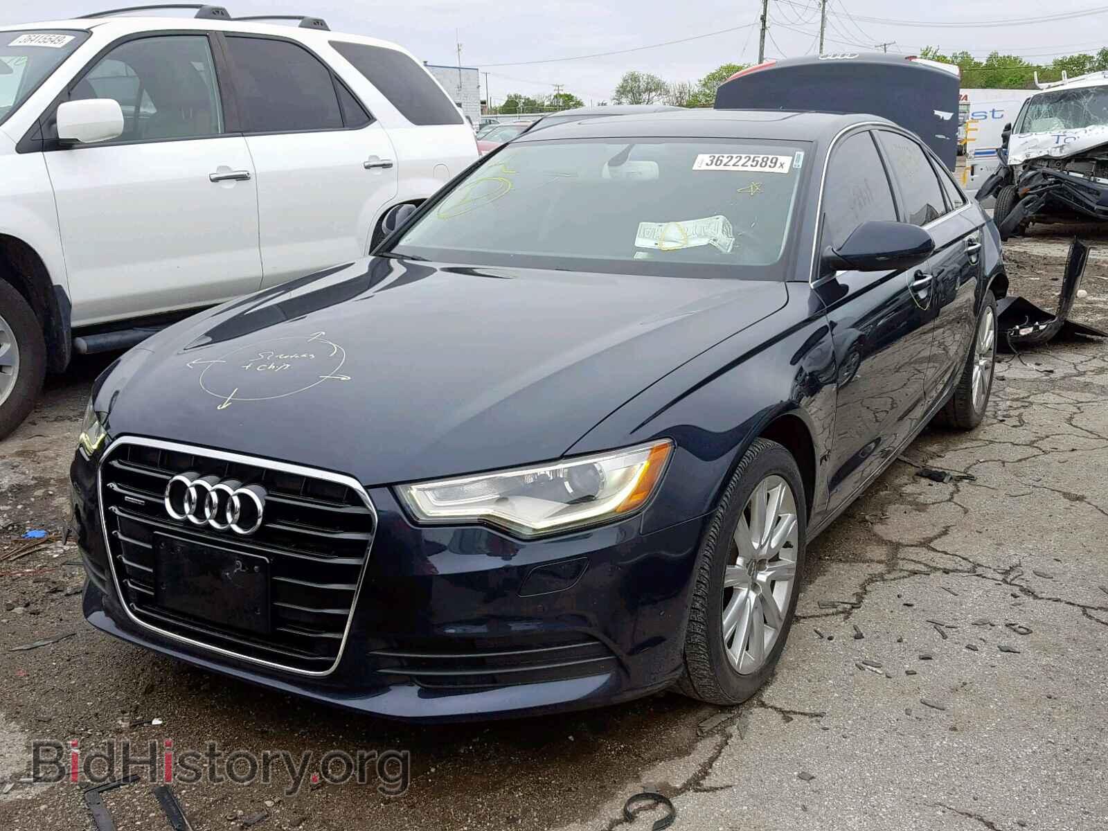 2014 AUDI A6 - VIN: WAUGFAFC6EN119876 - Photo 2
