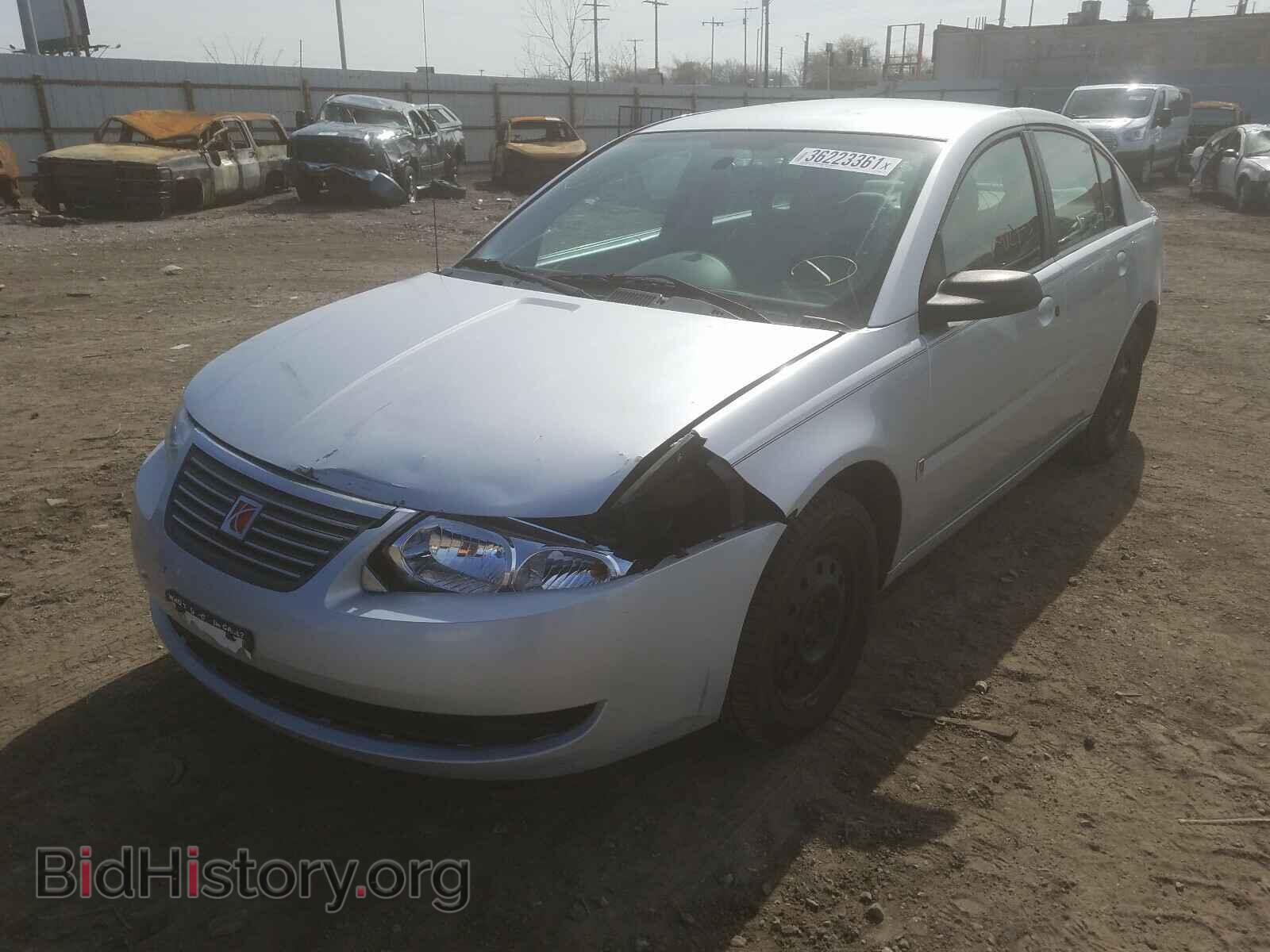 2007 SATURN ION - VIN: 1G8AJ55F07Z129352 - Фото 2