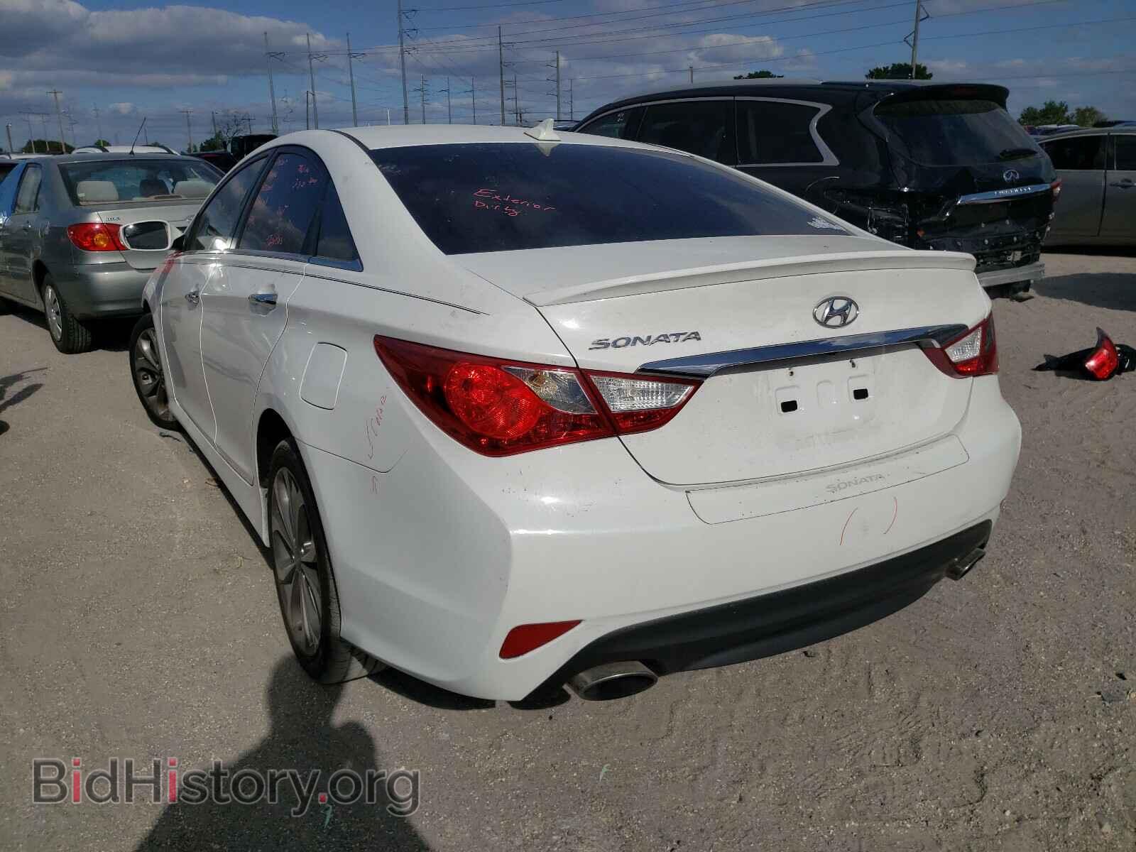 2014 HYUNDAI SONATA - VIN: 5NPEC4ACXEH857224 - Фото 3
