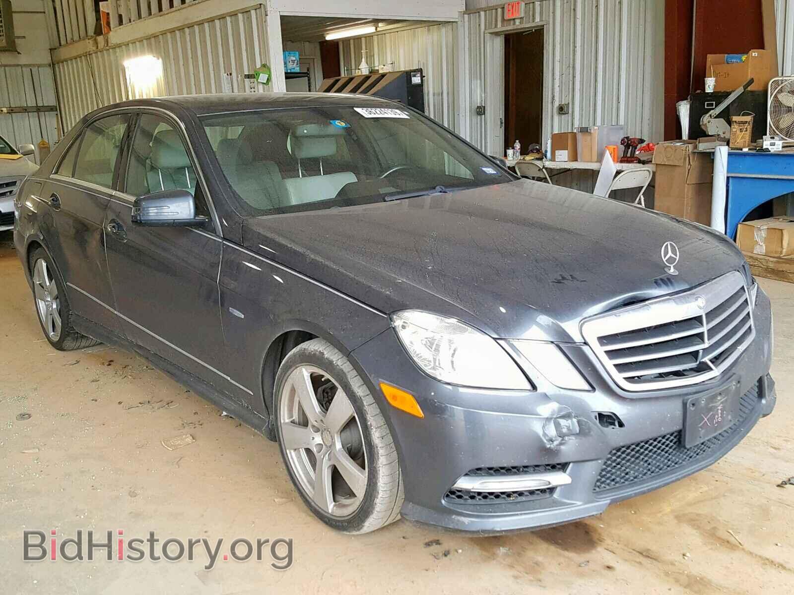 Photo WDDHF5KB3CA523871 - MERCEDES-BENZ E 350 2012