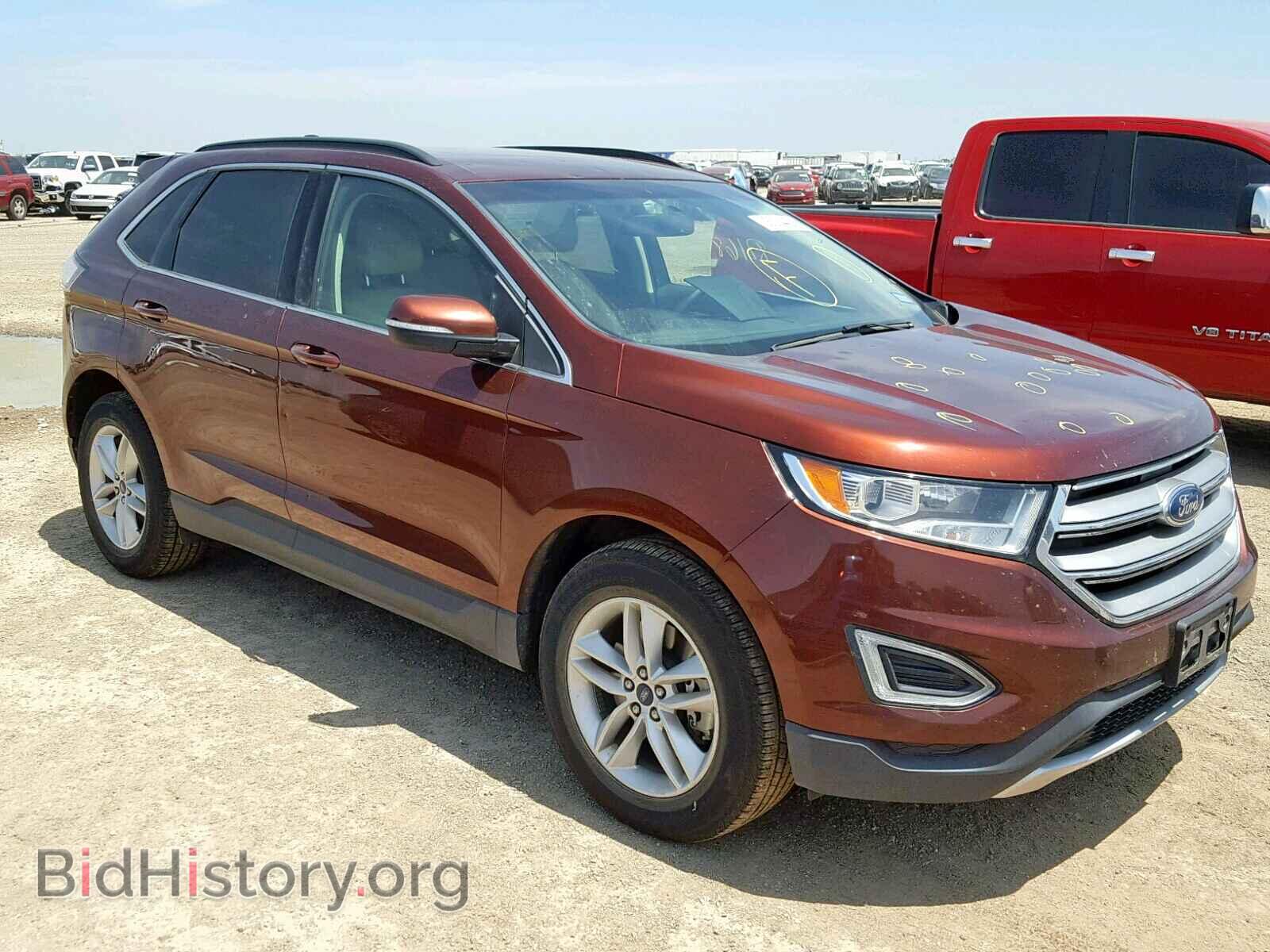 Photo 2FMTK4J84FBB06764 - FORD EDGE SEL 2015