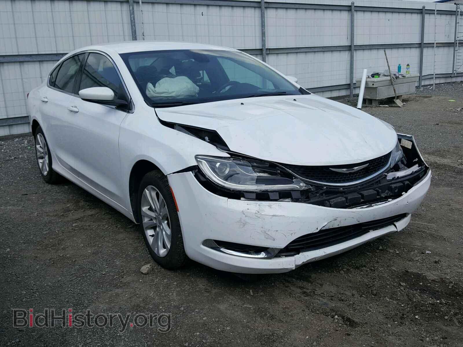Фотография 1C3CCCAB5GN178431 - CHRYSLER 200 2016