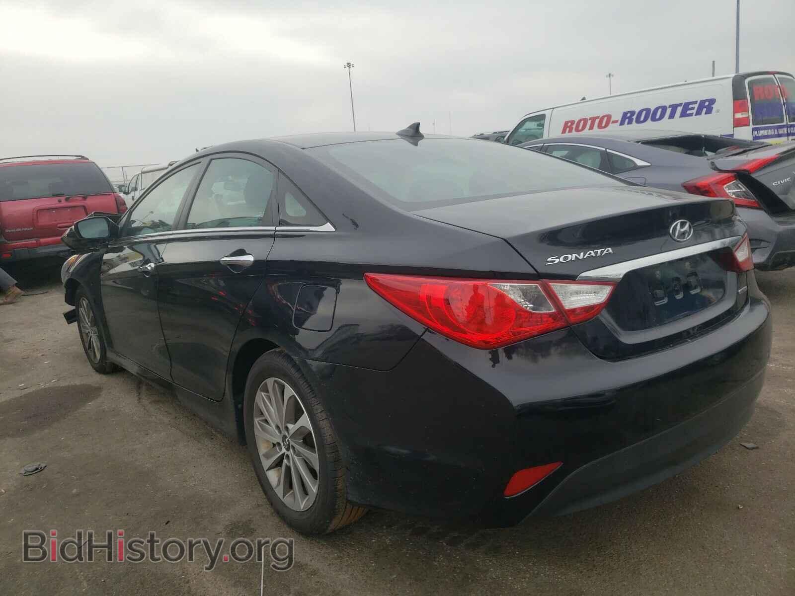 2014 HYUNDAI SONATA - VIN: 5NPEC4AC4EH817088 - Фото 3