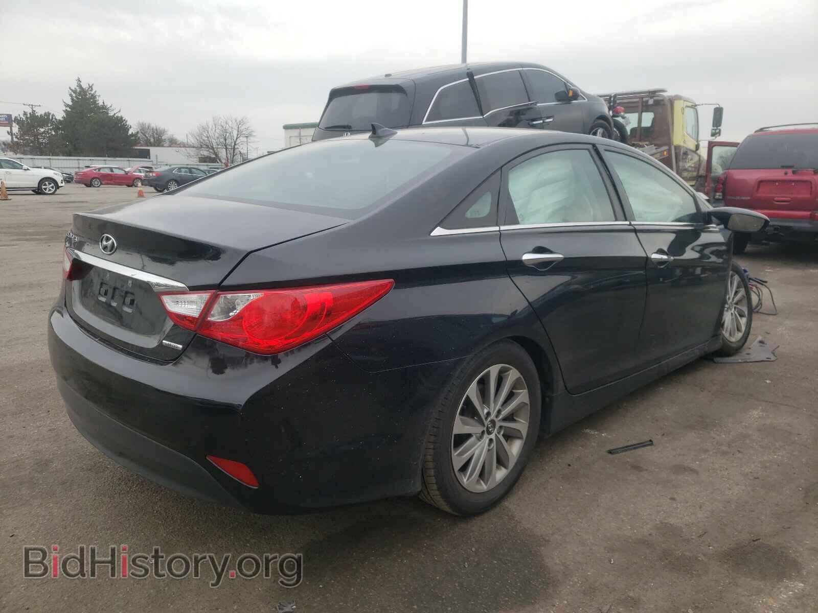 2014 HYUNDAI SONATA - VIN: 5NPEC4AC4EH817088 - Фото 4