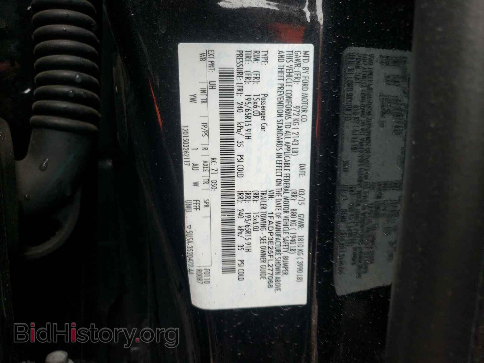 2015 FORD FOCUS - VIN: 1FADP3E25FL277068 - Photo 10