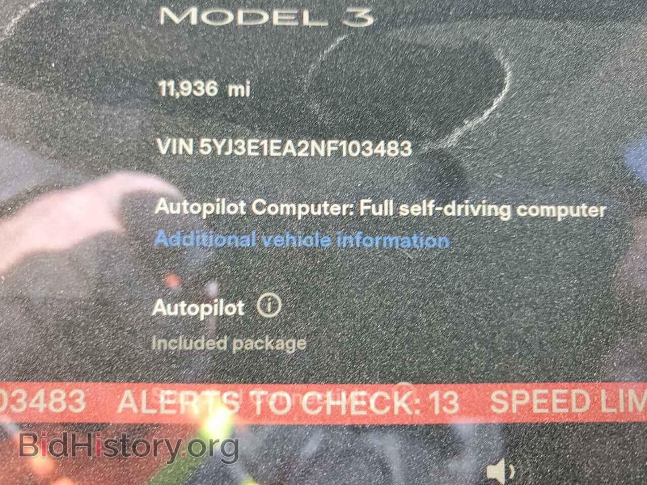 2022 TESLA MODEL 3 - VIN: 5YJ3E1EA2NF103483 - Photo 9