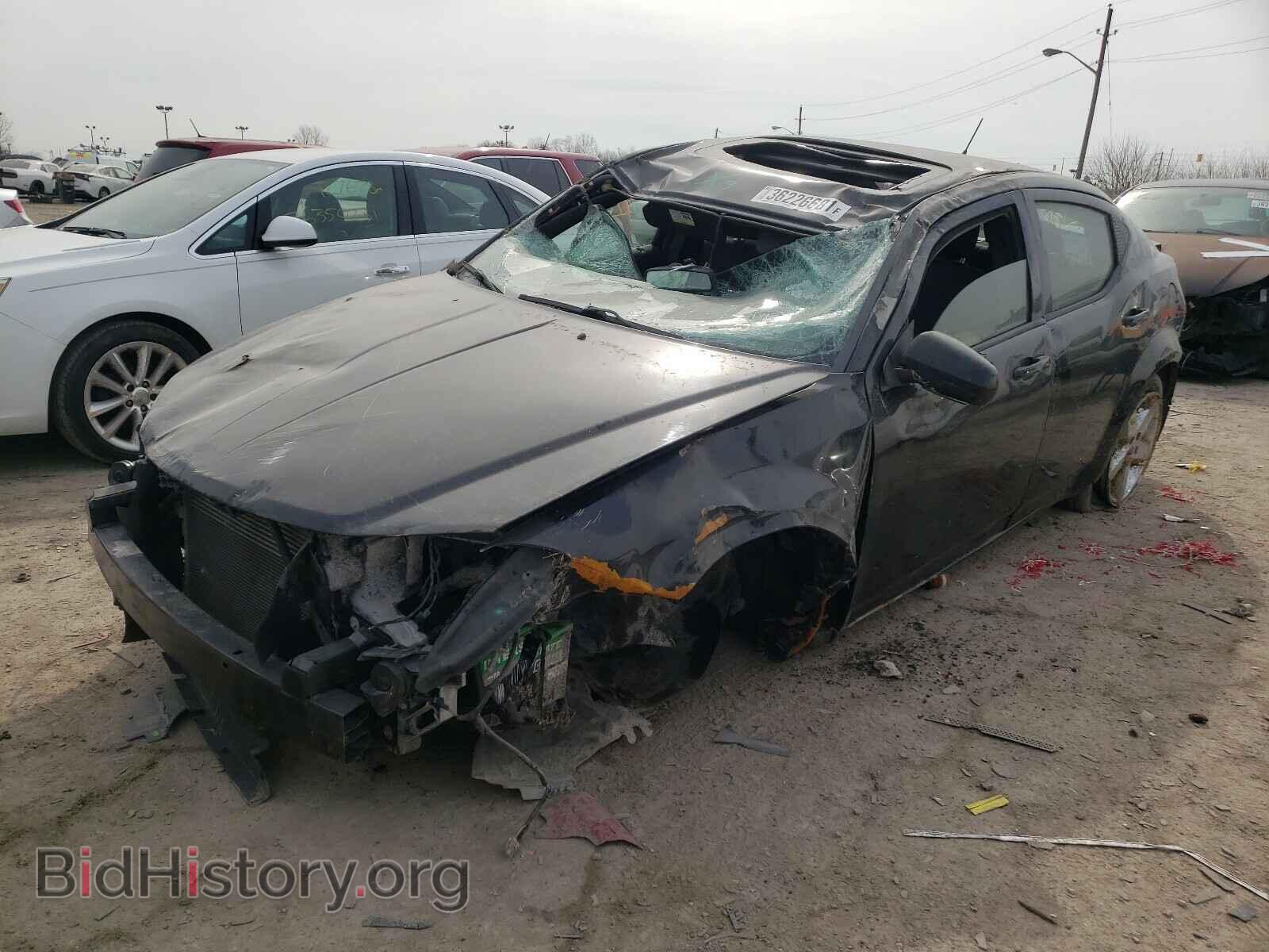 2013 DODGE AVENGER - VIN: 1C3CDZCB0DN540366 - Фото 2
