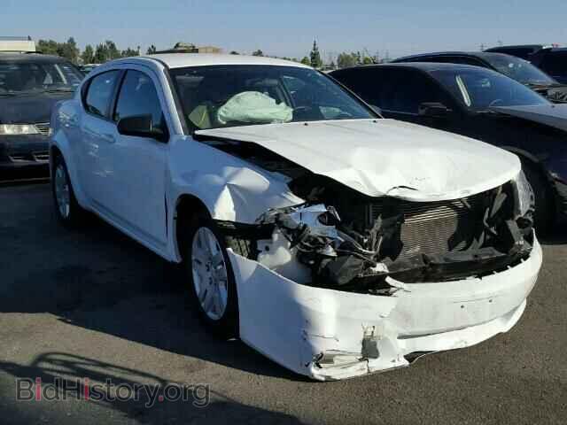 Photo 1C3CDZAB8DN593867 - DODGE AVENGER 2013