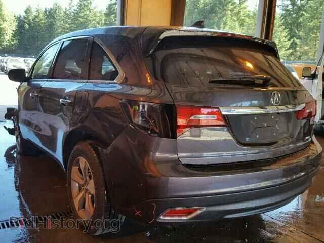 2014 ACURA MDX - VIN: 5FRYD4H23EB024594 - Фото 3