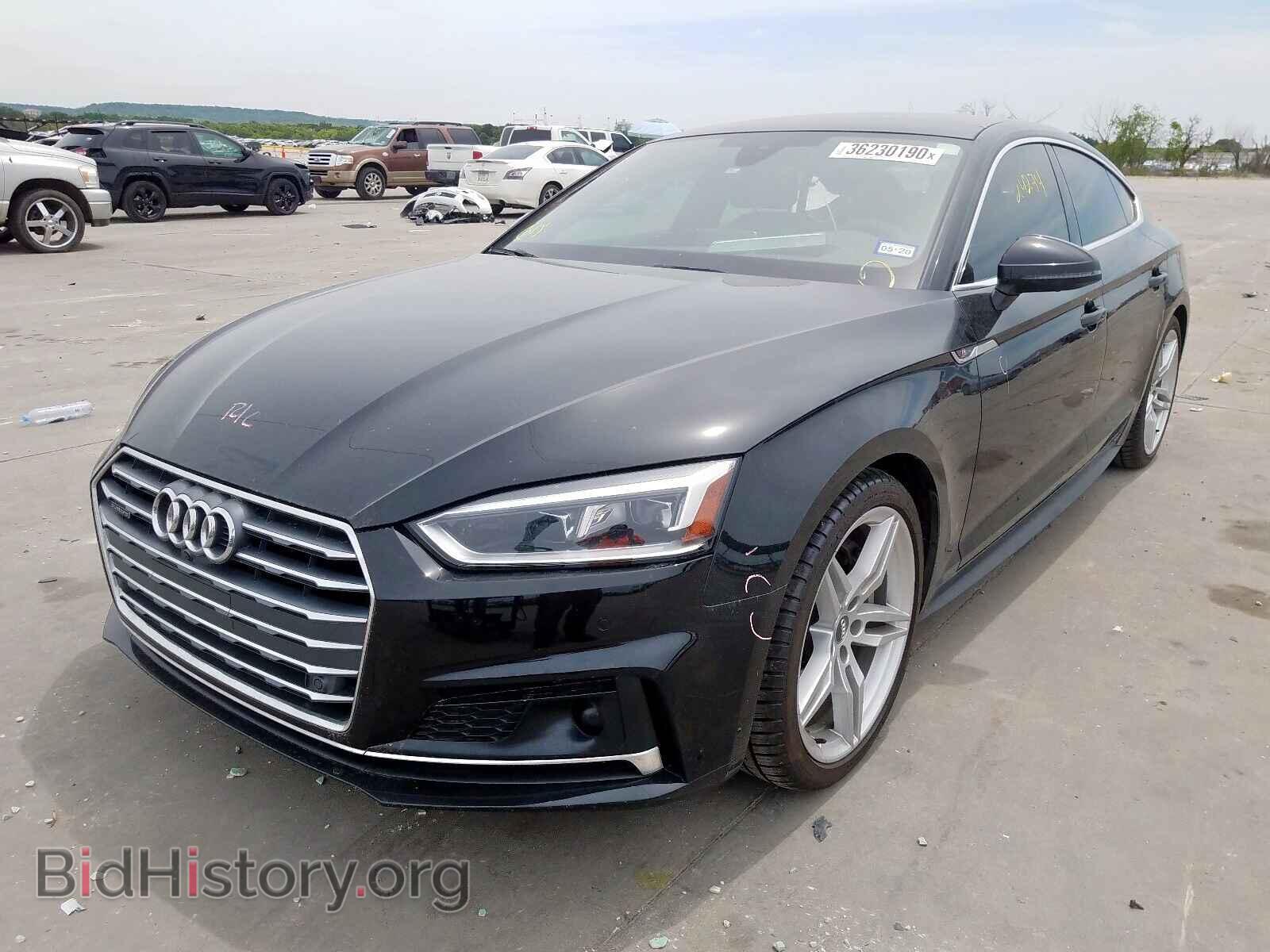 2018 AUDI A5 - VIN: WAUFNCF51JA006558 - Фото 2