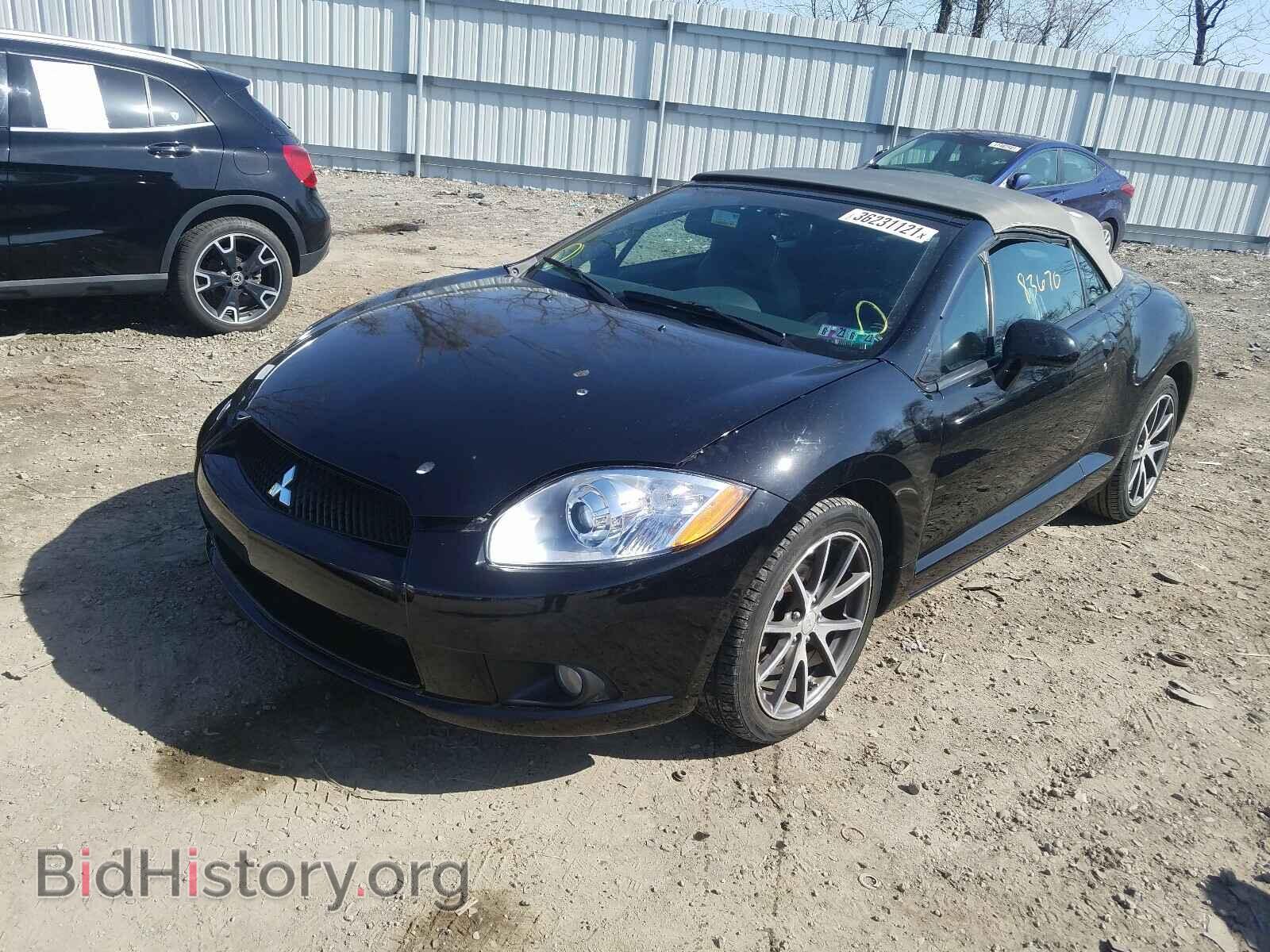 2011 MITSUBISHI ECLIPSE - VIN: 4A37L5EF1BE002441 - Фото 2
