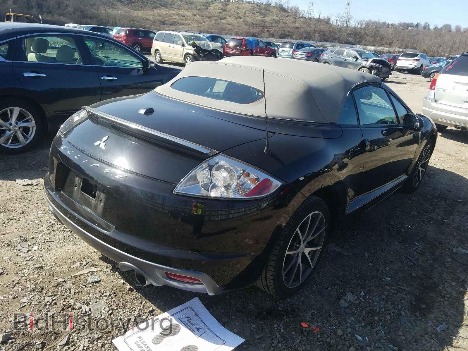 2011 MITSUBISHI ECLIPSE - VIN: 4A37L5EF1BE002441 - Фото 4