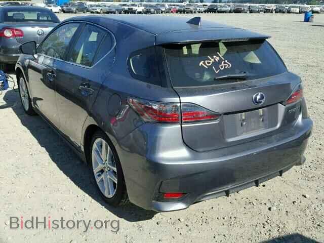 2014 LEXUS CT 200 - VIN: JTHKD5BH3E2178461 - Фото 3