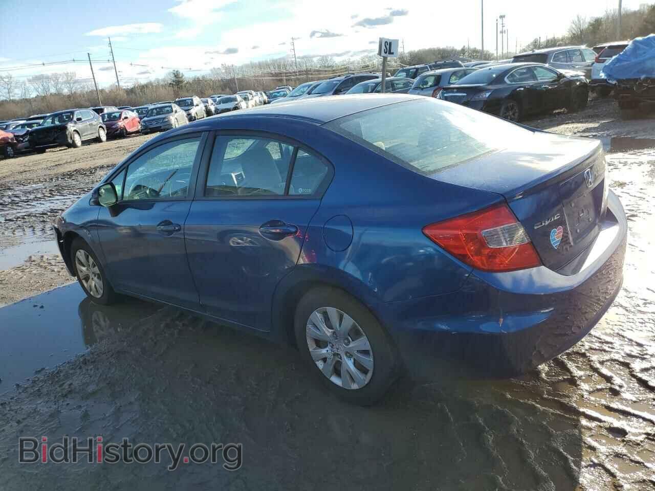 2012 HONDA CIVIC - VIN: 2HGFB2F57CH500063 - Фото 2
