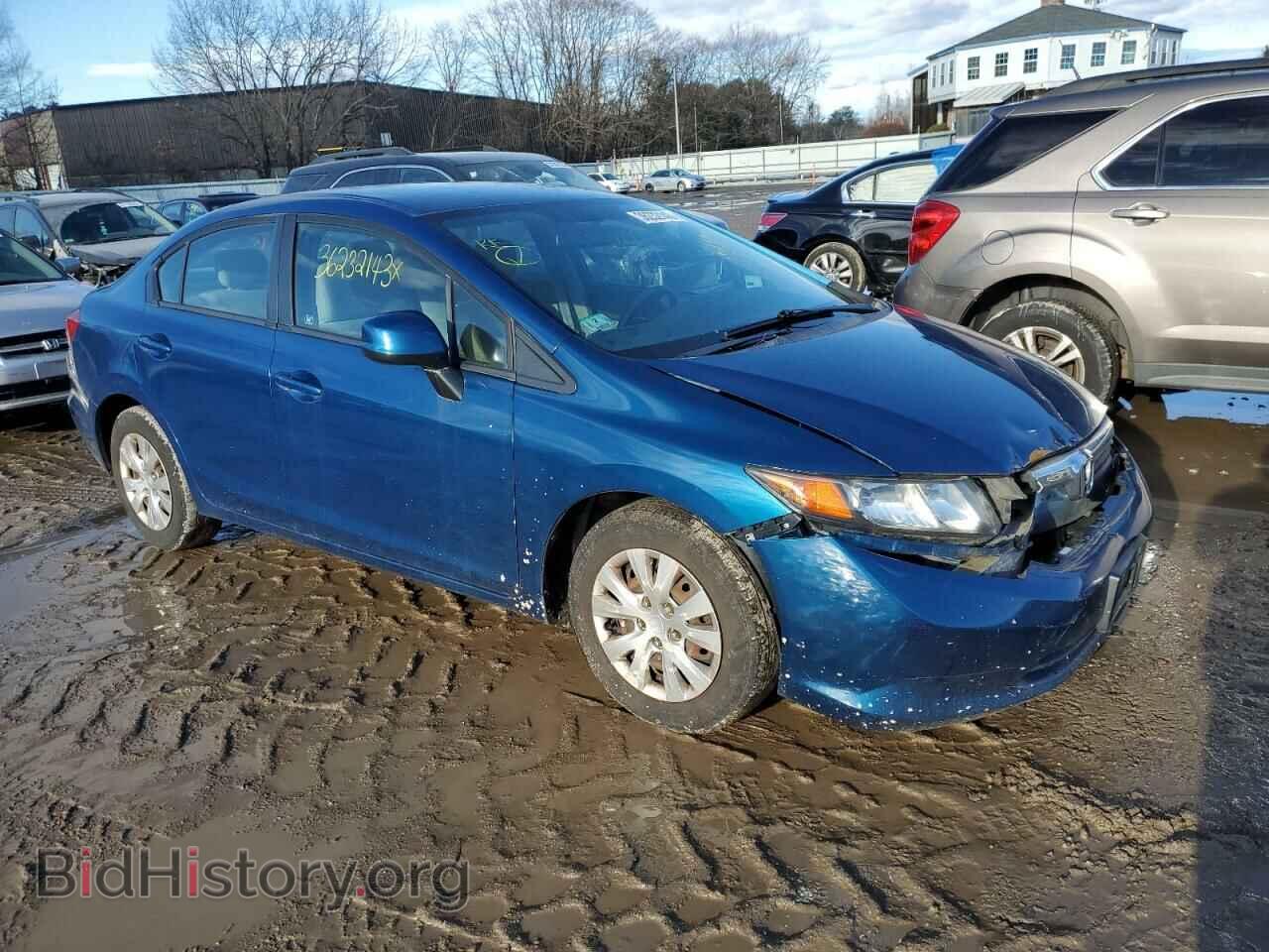 2012 HONDA CIVIC - VIN: 2HGFB2F57CH500063 - Фото 4