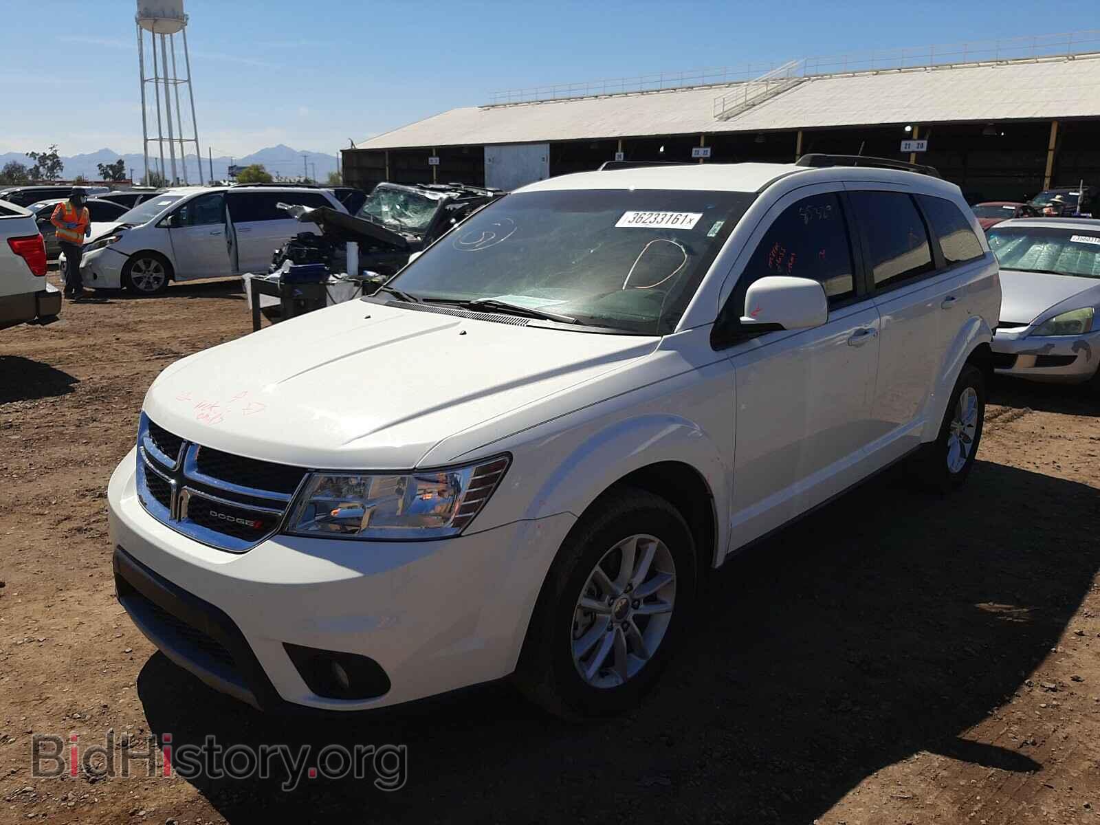 2016 DODGE JOURNEY - VIN: 3C4PDCBG9GT100478 - Фото 2