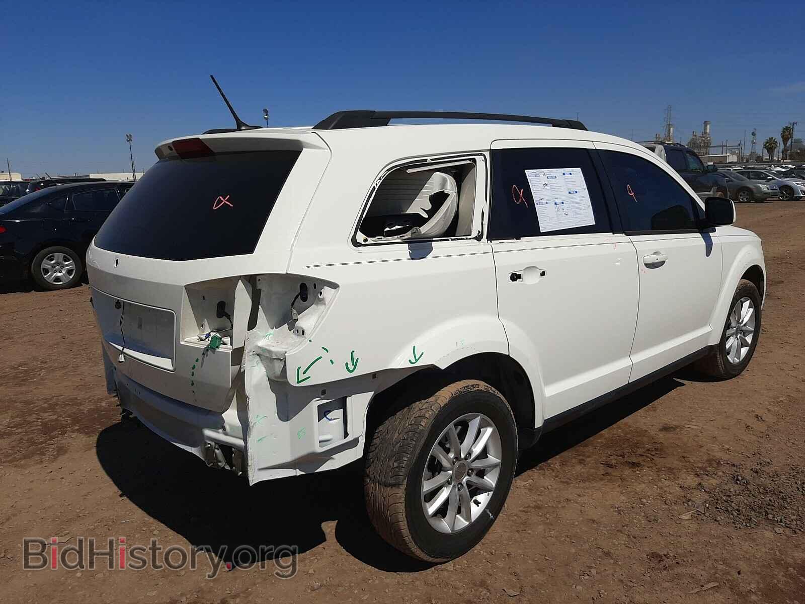 2016 DODGE JOURNEY - VIN: 3C4PDCBG9GT100478 - Фото 4
