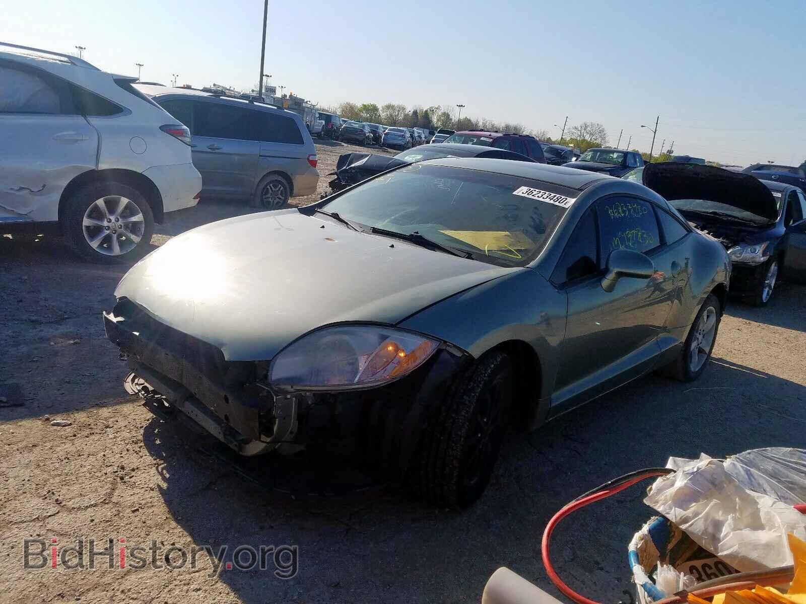 2008 MITSUBISHI ECLIPSE - VIN: 4A3AK24F28E002059 - Фото 2