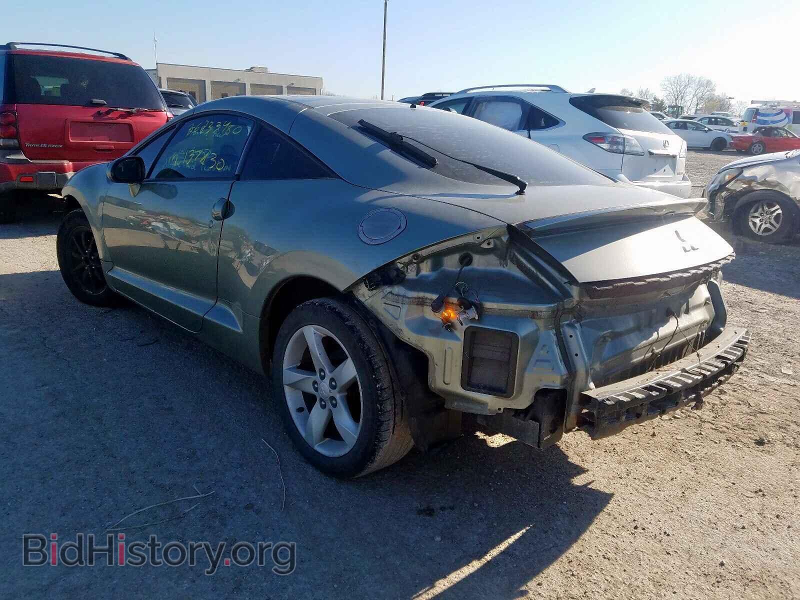 2008 MITSUBISHI ECLIPSE - VIN: 4A3AK24F28E002059 - Фото 3