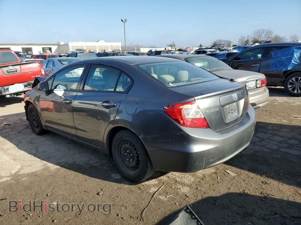 2012 HONDA CIVIC - VIN: 2HGFB2F56CH314529 - Фото 2