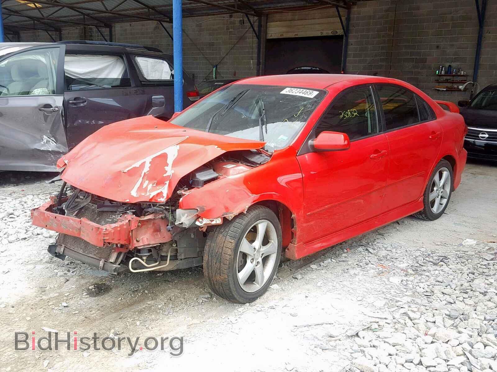 2005 MAZDA 6 - VIN: 1YVHP84C355M36072 - Фото 2