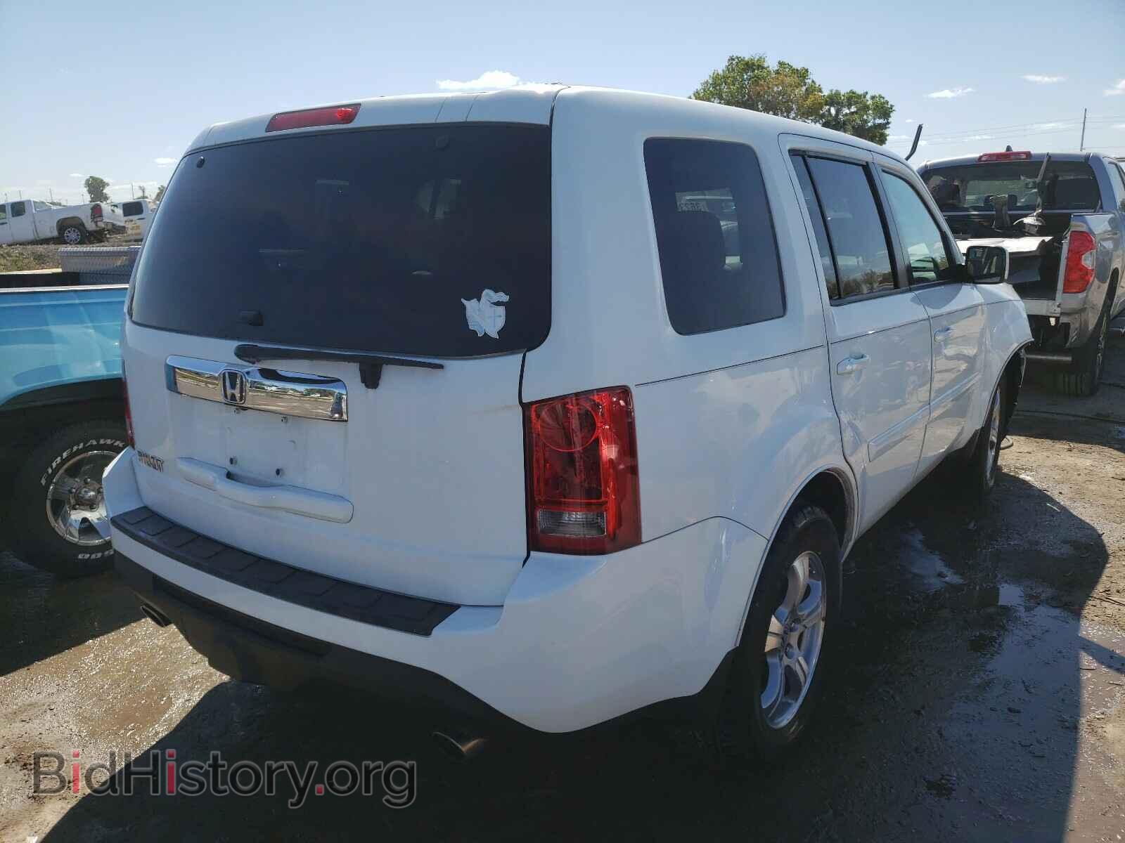 2013 HONDA PILOT - VIN: 5FNYF3H52DB038291 - Фото 4
