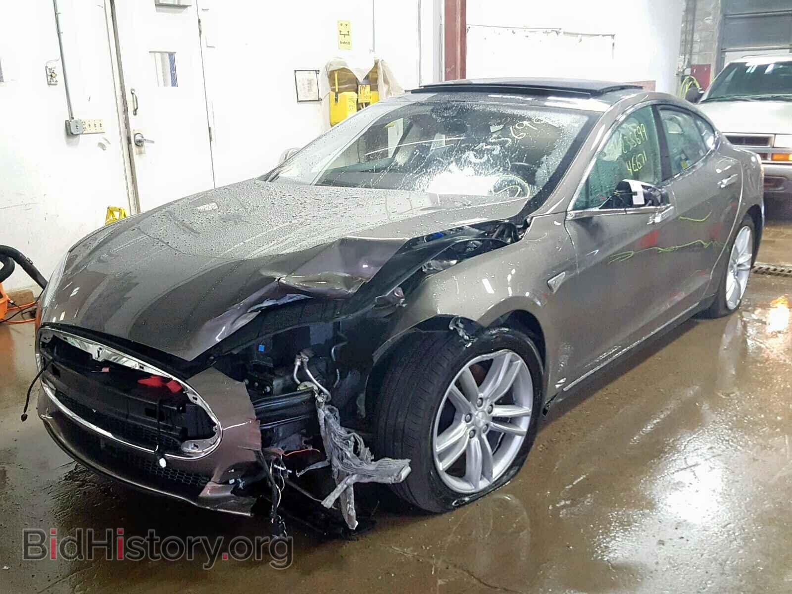 2015 TESLA MODEL S - VIN: 5YJSA1E25FF105200 - Photo 2