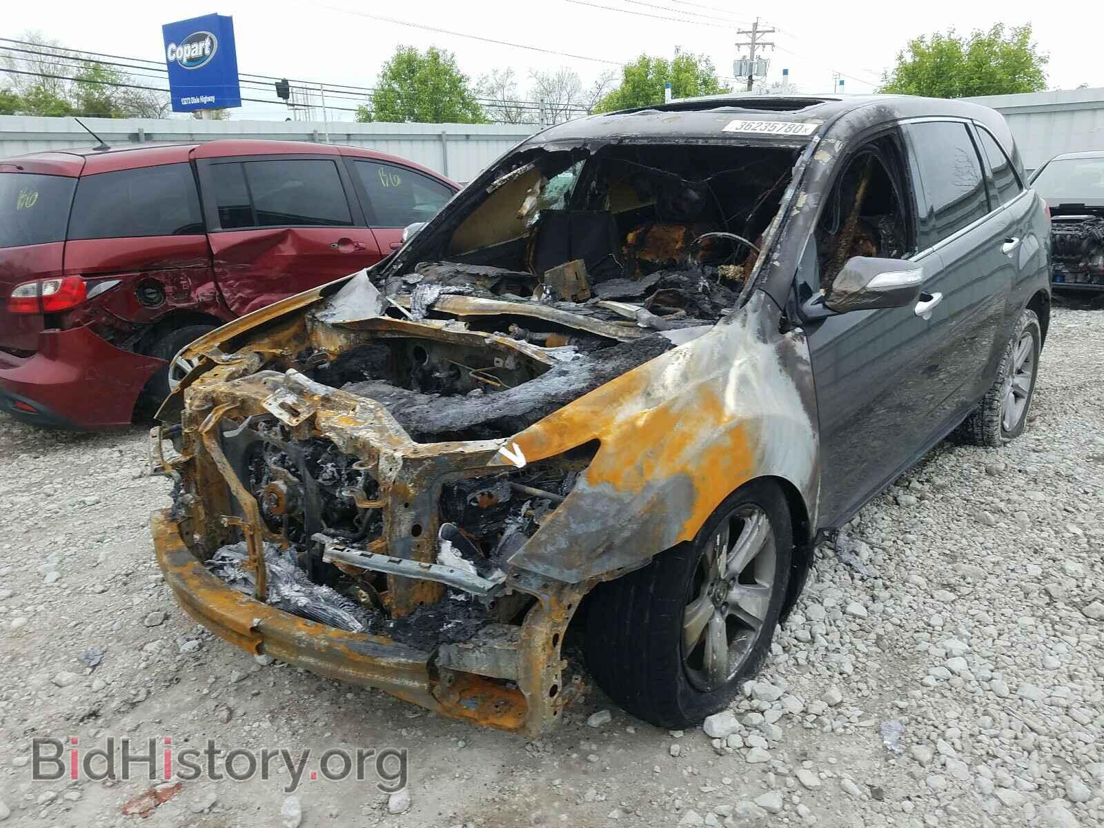 2012 ACURA MDX - VIN: 2HNYD2H32CH514251 - Фото 2