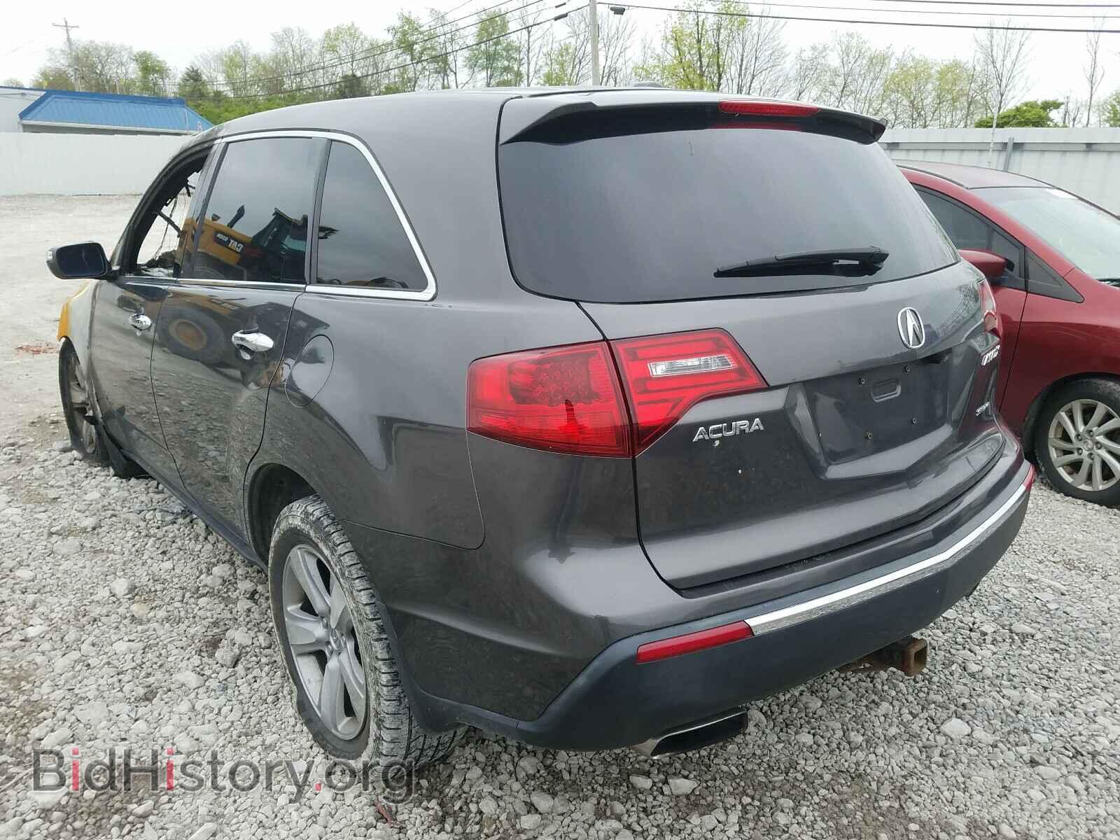 2012 ACURA MDX - VIN: 2HNYD2H32CH514251 - Фото 3