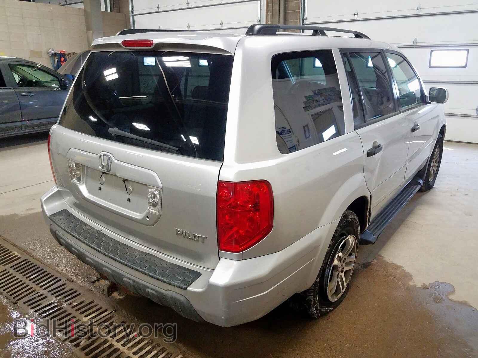 2005 HONDA PILOT - VIN: 5FNYF18585B005902 - Фото 4