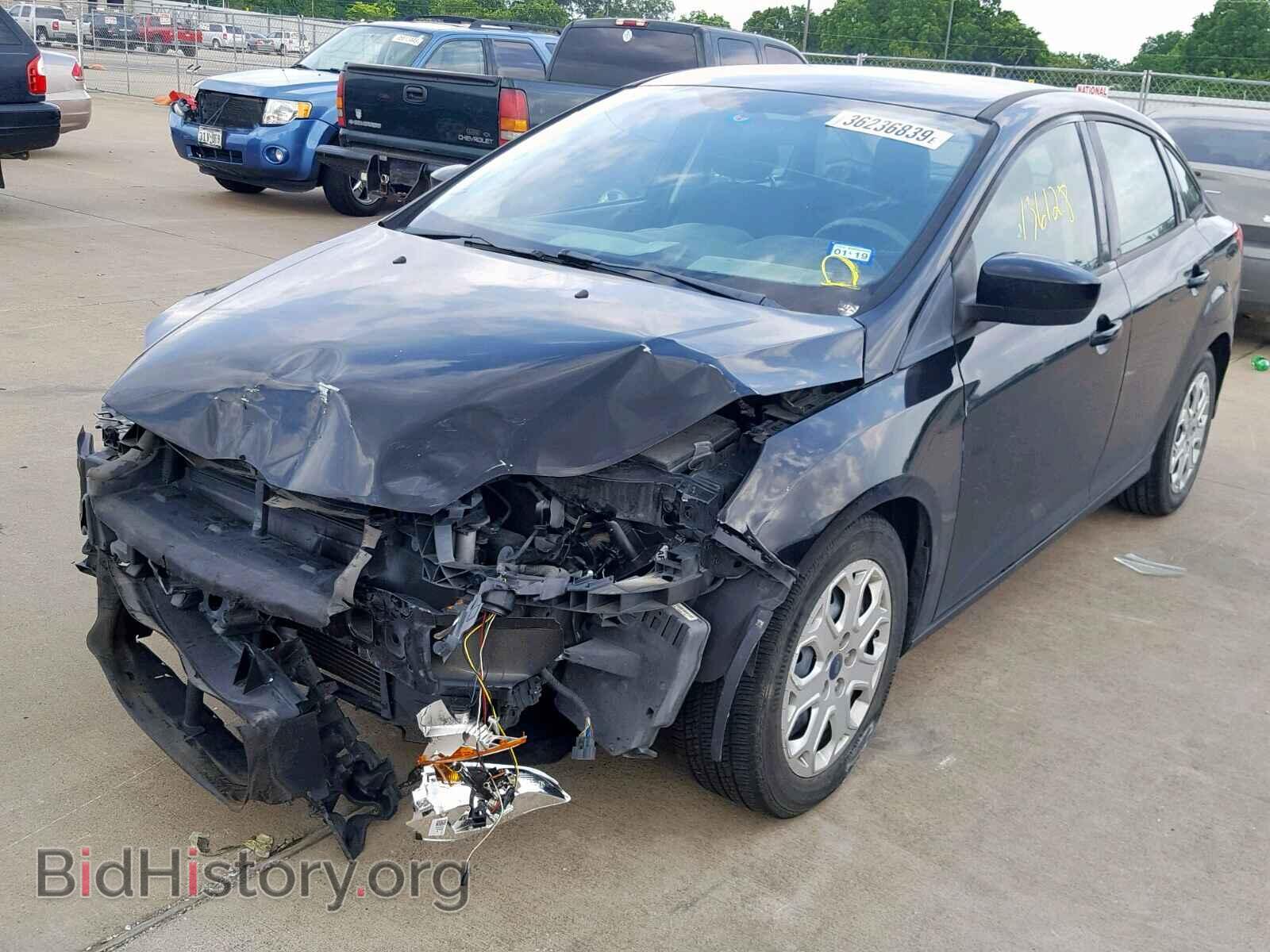 2012 FORD FOCUS SE - VIN: 1FAHP3F28CL267288 - Фото 2