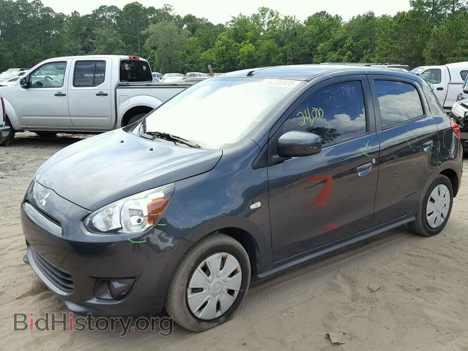 2014 MITSUBISHI MIRAGE - VIN: ML32A3HJ8EH009089 - Фото 2