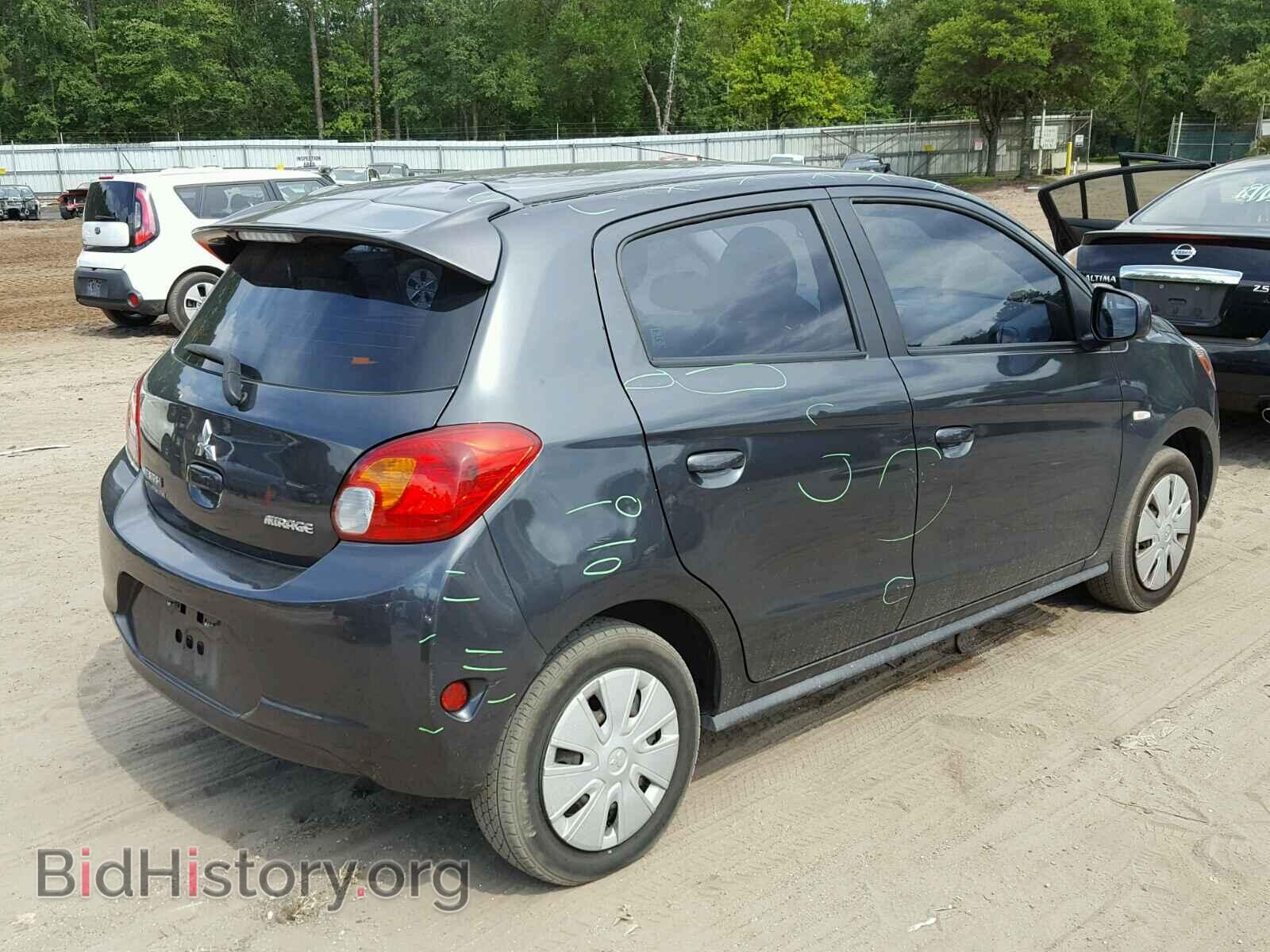 2014 MITSUBISHI MIRAGE - VIN: ML32A3HJ8EH009089 - Фото 4