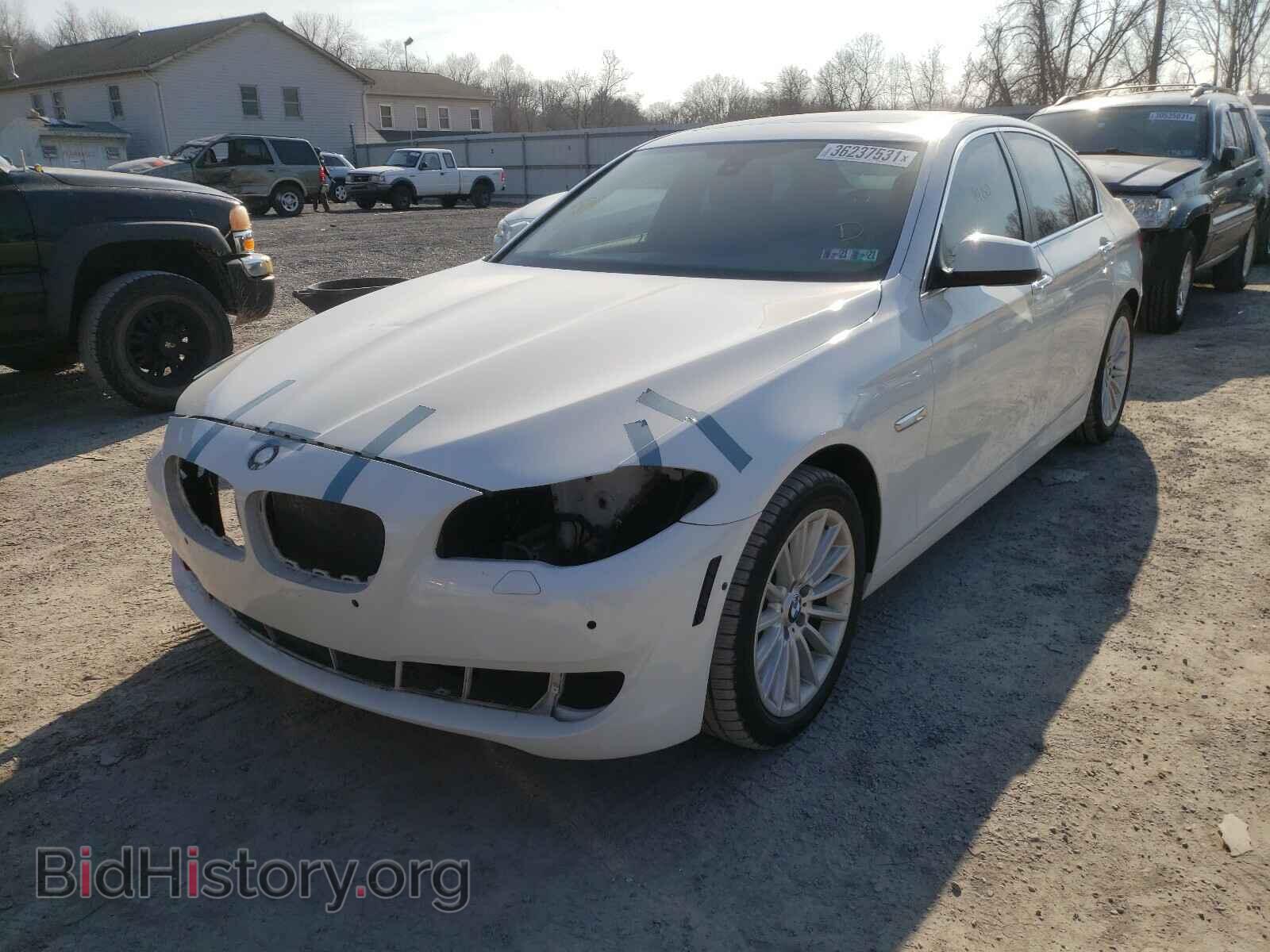 2013 BMW 5 SERIES - VIN: WBAFU7C52DDU66605 - Фото 2