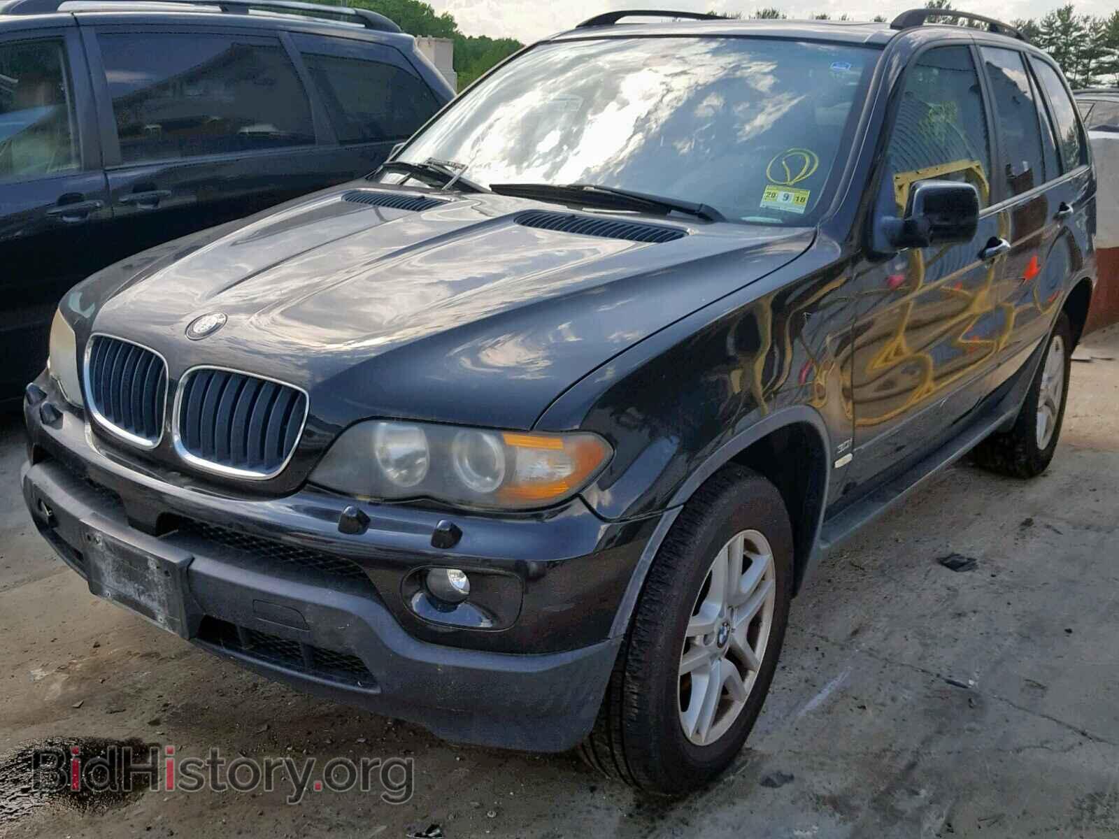 2005 BMW X5 - VIN: 5UXFA13585LY01803 - Фото 2