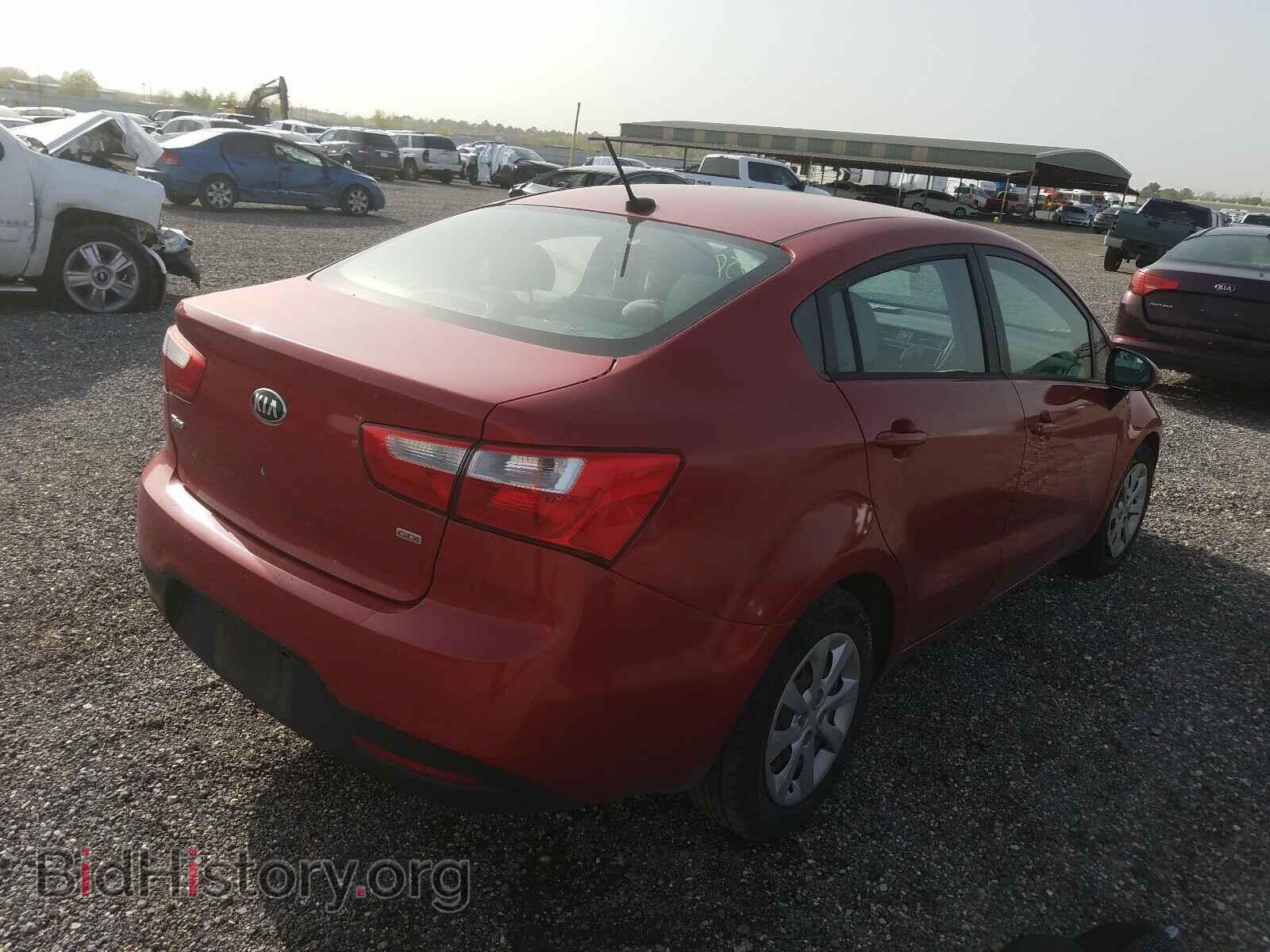 2014 KIA RIO - VIN: KNADM4A39E6349066 - Фото 4