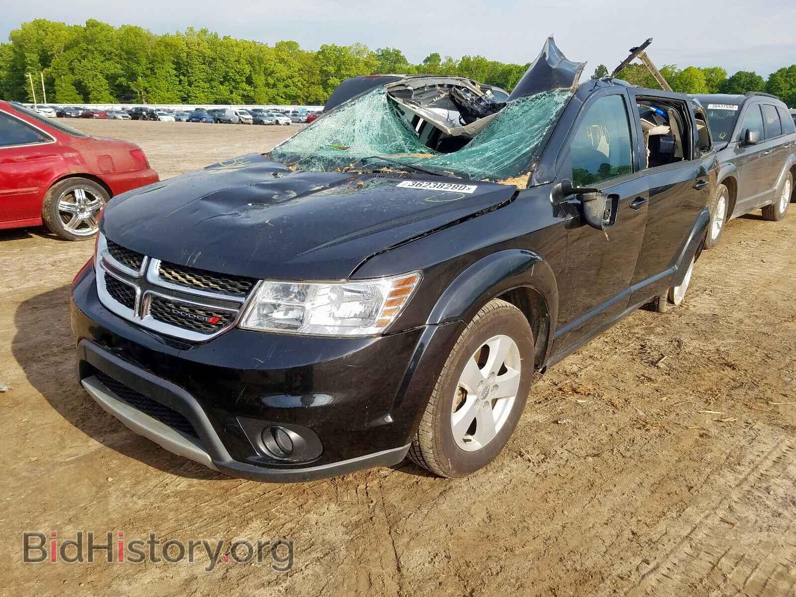 2012 DODGE JOURNEY - VIN: 3C4PDCBG6CT331476 - Фото 2